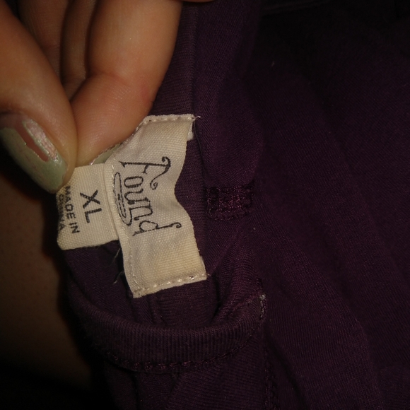 Purple tunic hoodie - Picture 3 of 5